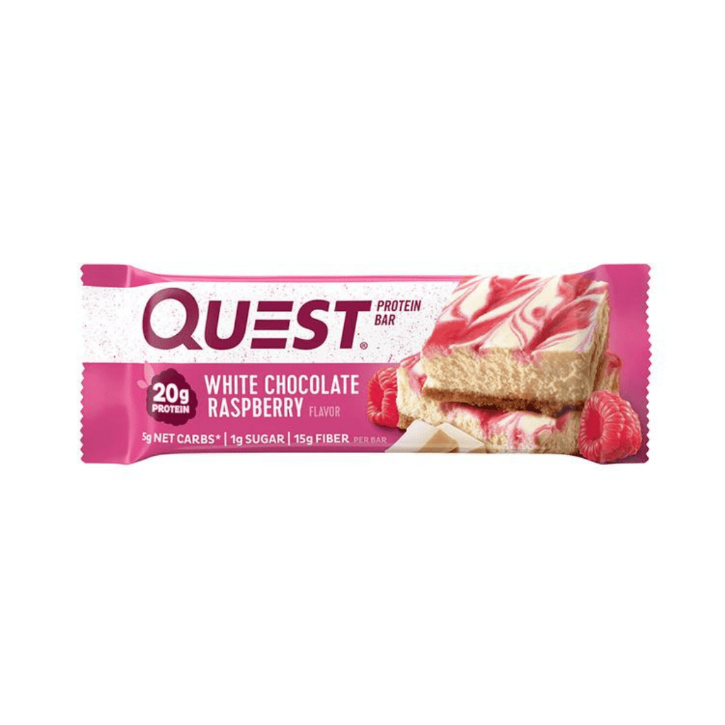 Quest Nutrition Protein Bar White Chocolate Raspberry - Protein Package