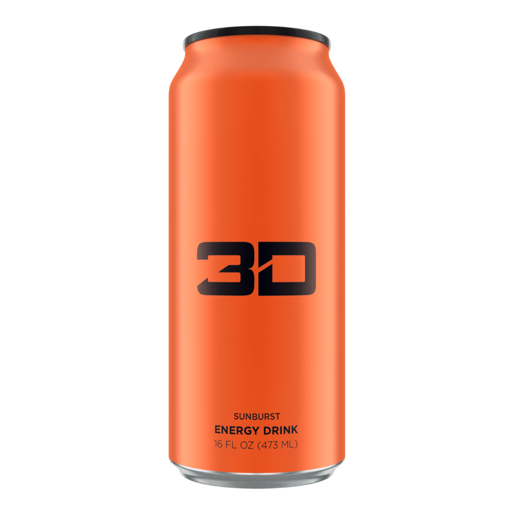 Christian Guzman's 3D Energy Drink Orange Sunburst - Protein Package