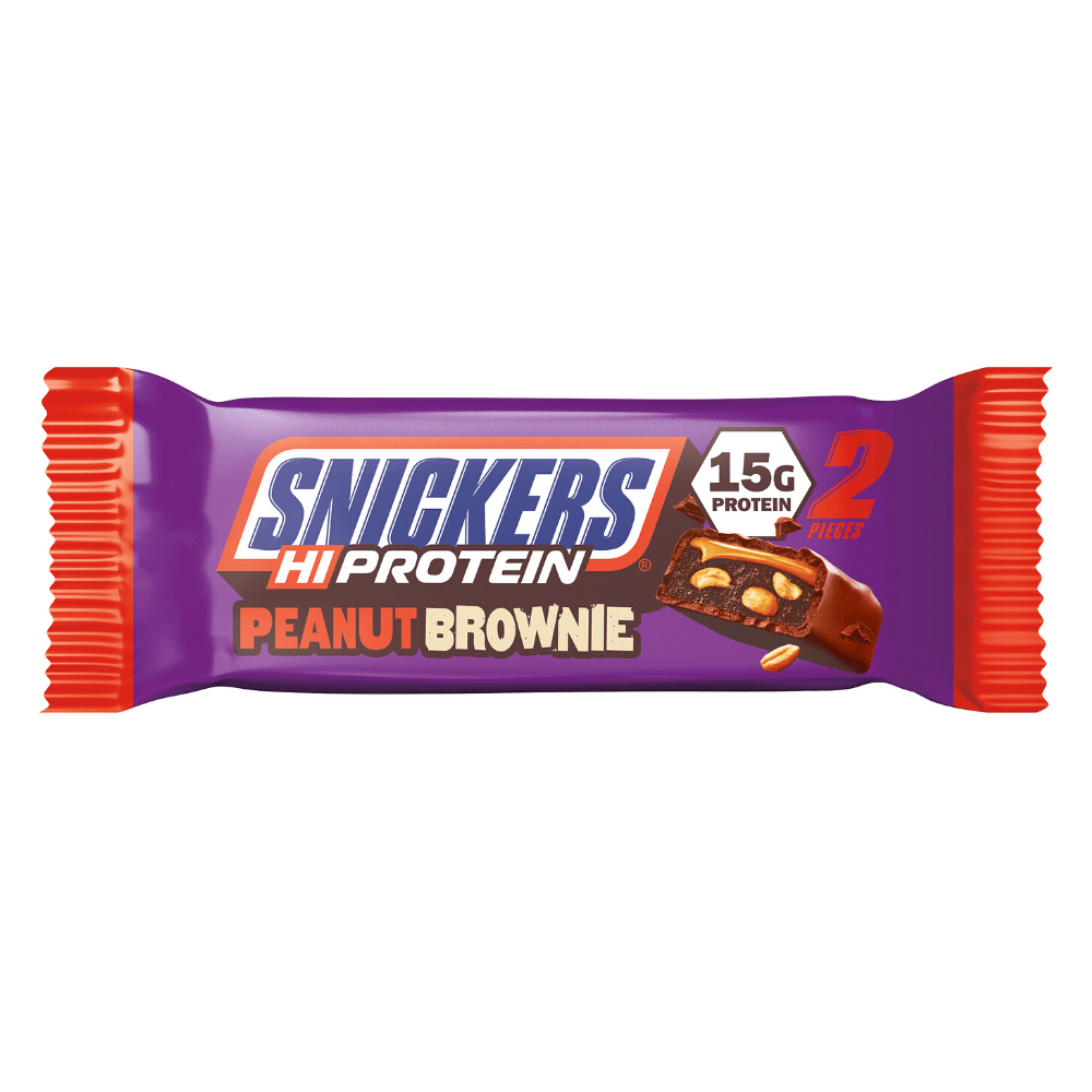 Snickers Protein Brownie 50g - Peanut Flavour - Protein Package