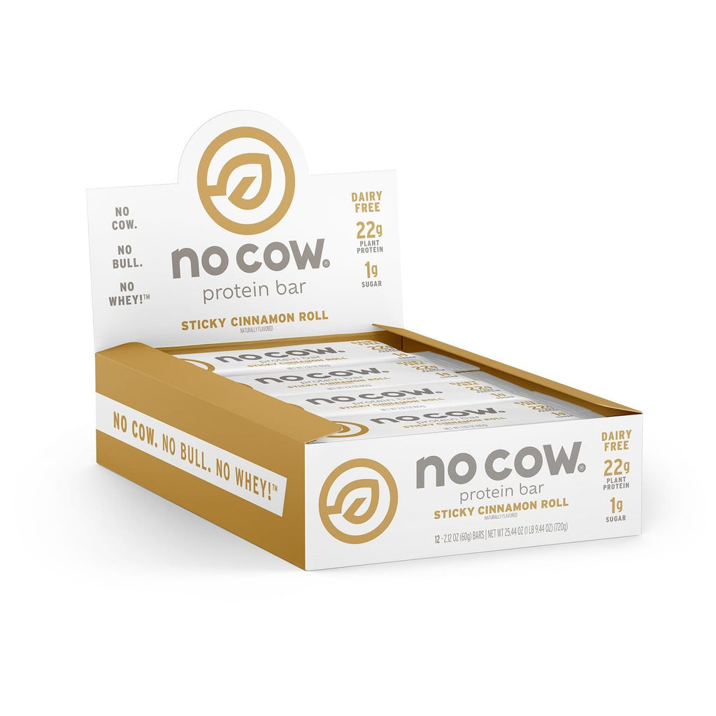 Sticky Cinnamon Roll Naturally Flavoured Protein Bars - 22g of plant protein