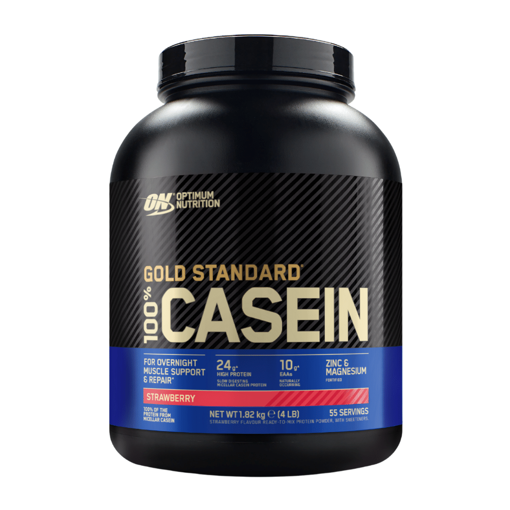 Optimum Nutrition Strawberry Gold Standard Micellar Casein Protein Powder - 55 Servings