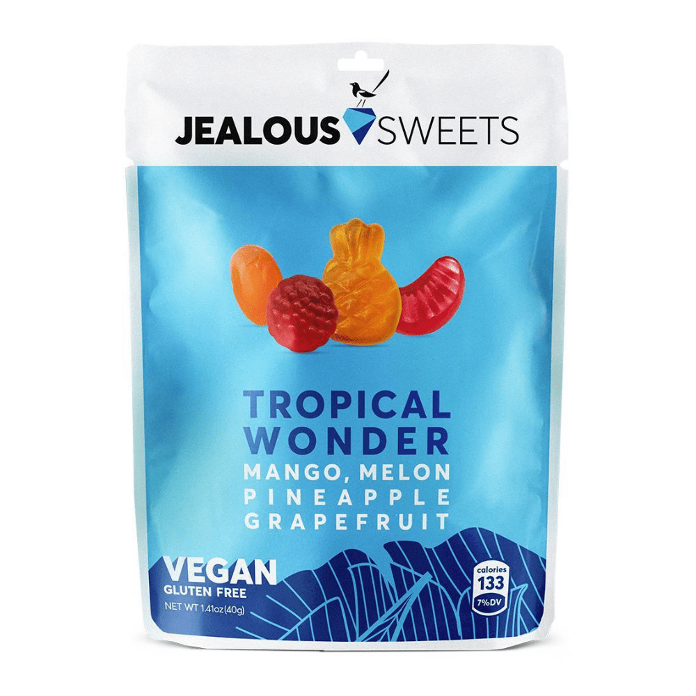 Jealous Sweets Tropical Wonder 40g Impulse Bags - 10x40g - UK - Mix & Match All Jealous Sweets