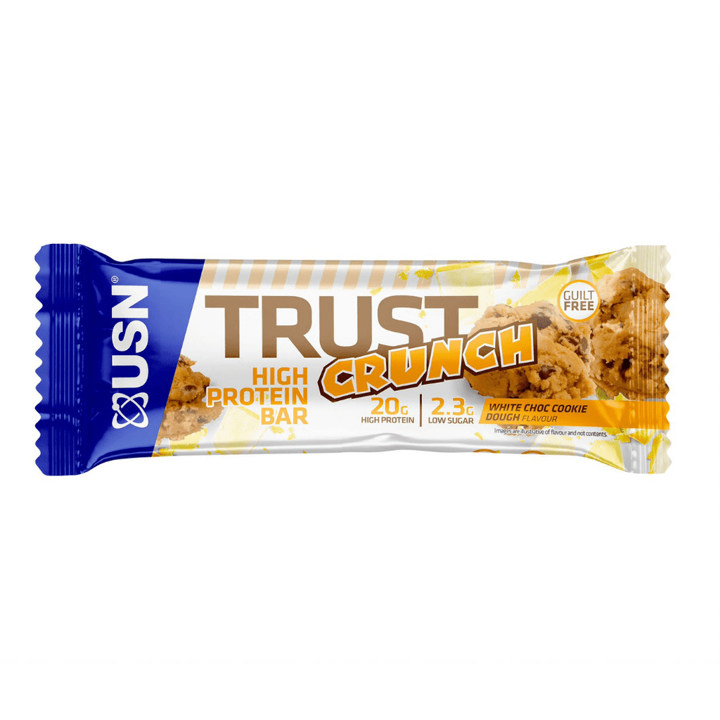 USN Trust Crunch Protein Bar White Chocolate Cookie Dough - Protein Package
