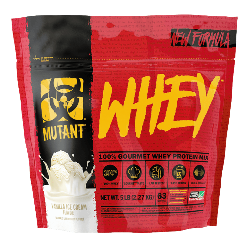 Vanilla Ice Cream Mutant Whey Protein Powder Mix - 63 Servings