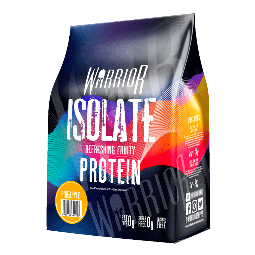Pineapple Clear Whey Isolate Protein by Warrior - 500g Bags / 20 Servings