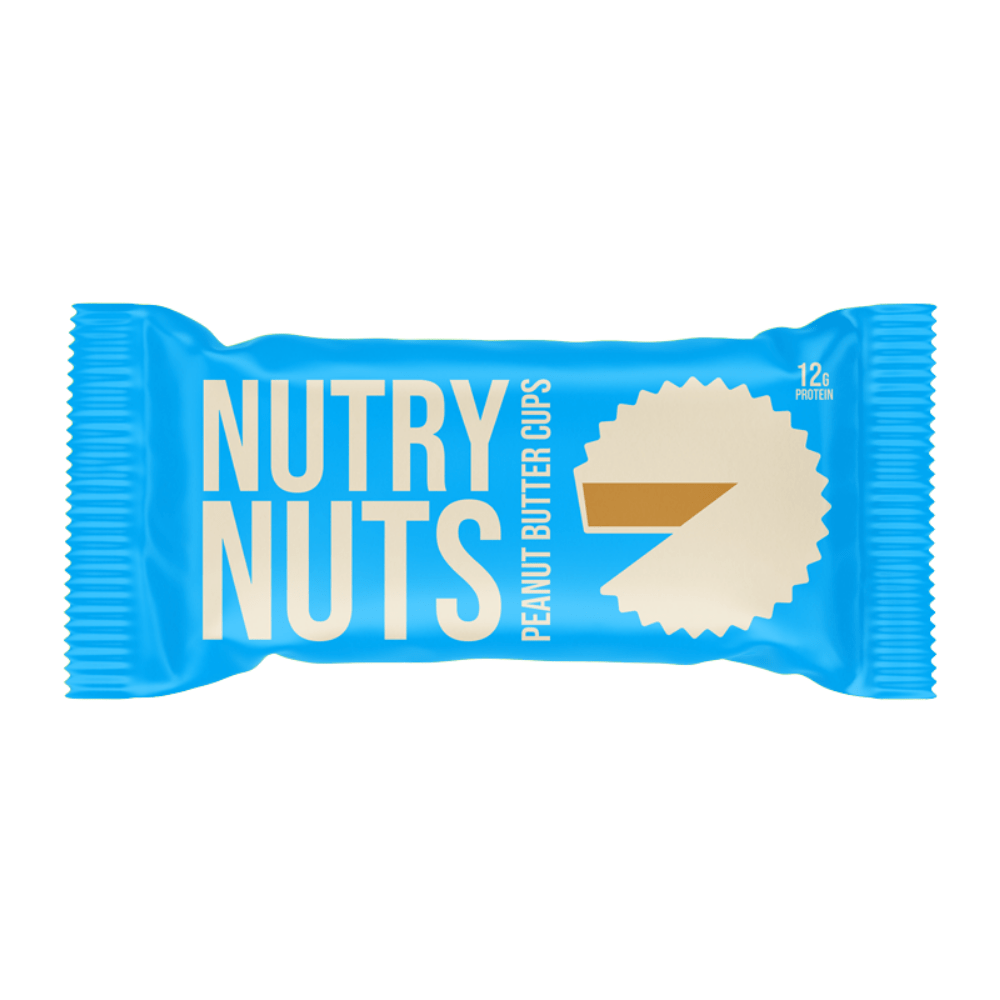 Nutry Nuts White Chocolate Edition - High Protein Peanut Butter Cups - Single 42g Pack