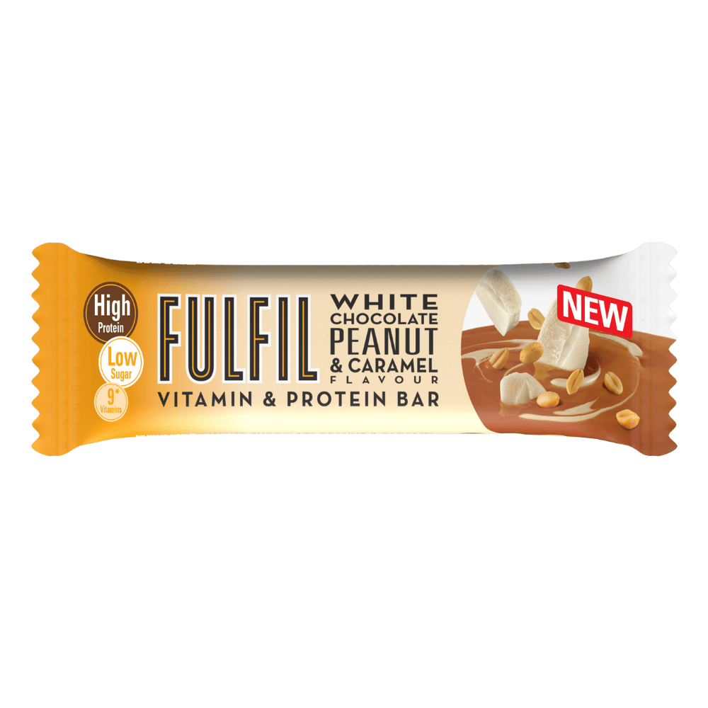 White Chocolate Peanut Caramel Fulfil Protein Bar - Single 55g Bar