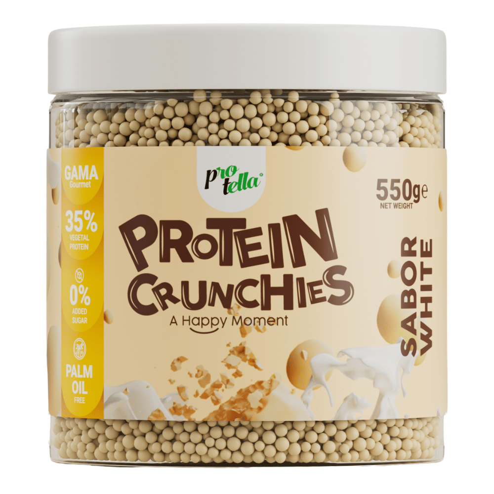 Protella White Chocolate Protein Crunchies - 550g Tubs