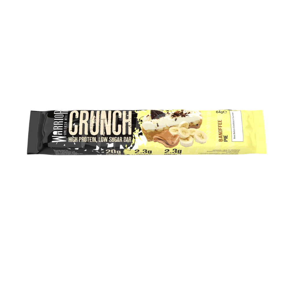 Warrior Crunch Protein Bar Banoffee Pie, Protein Bars, Warrior, Protein Package Protein Package Pick and Mix Protein UK