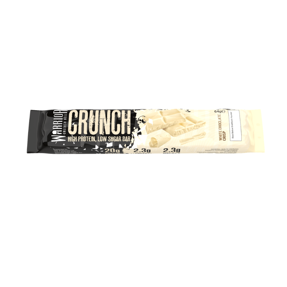 Warrior Crunch Protein Bar White Chocolate Crisp - Protein Package