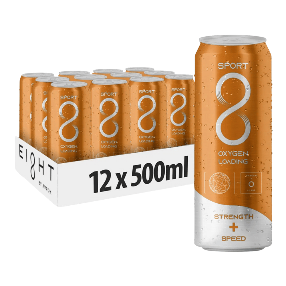 EI8HT Patented Oxygen Energy Drinks Box (12x500ml) | Protein Package ...