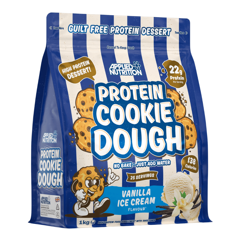 Applied Nutrition Vanilla Ice Cream Protein Cookie Dough Powder - 1kg 