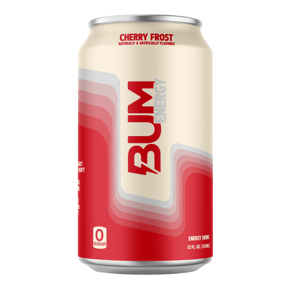 Cherry Frost BUM Energy Drinks UK - 355ml Cans