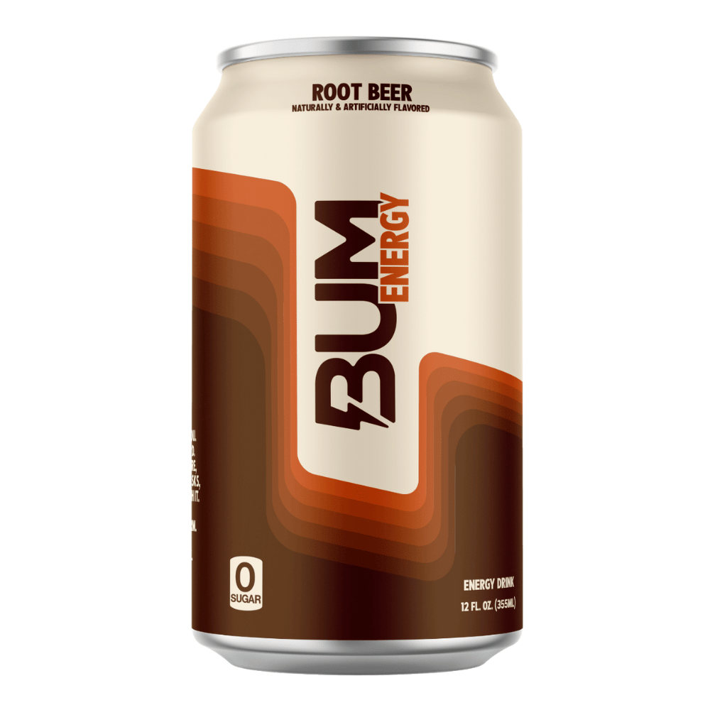 Root Beer BUM Energy Drinks - Single 355ml Cans