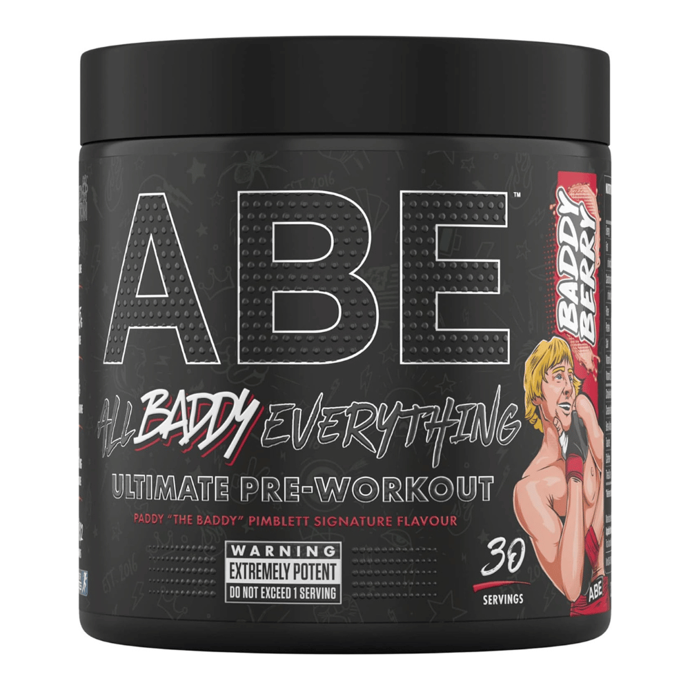 Paddy Pimblett Baddy Berry ABE Pre-Workout Flavour (All Black Everything) - 30 Serving Tub