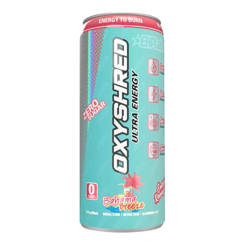 Oxyshred EHP Labs Bahama Breeze Ultra Energy Drinks - Single 355ml Cans