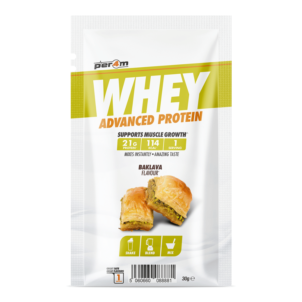 Baklava PER4M Advanced Whey Protein Powder Sachet - Single 30g