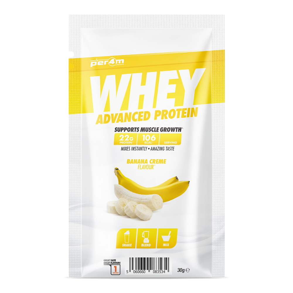 PER4M Whey Protein Single Serving Sachet (30g) - Banana Creme
