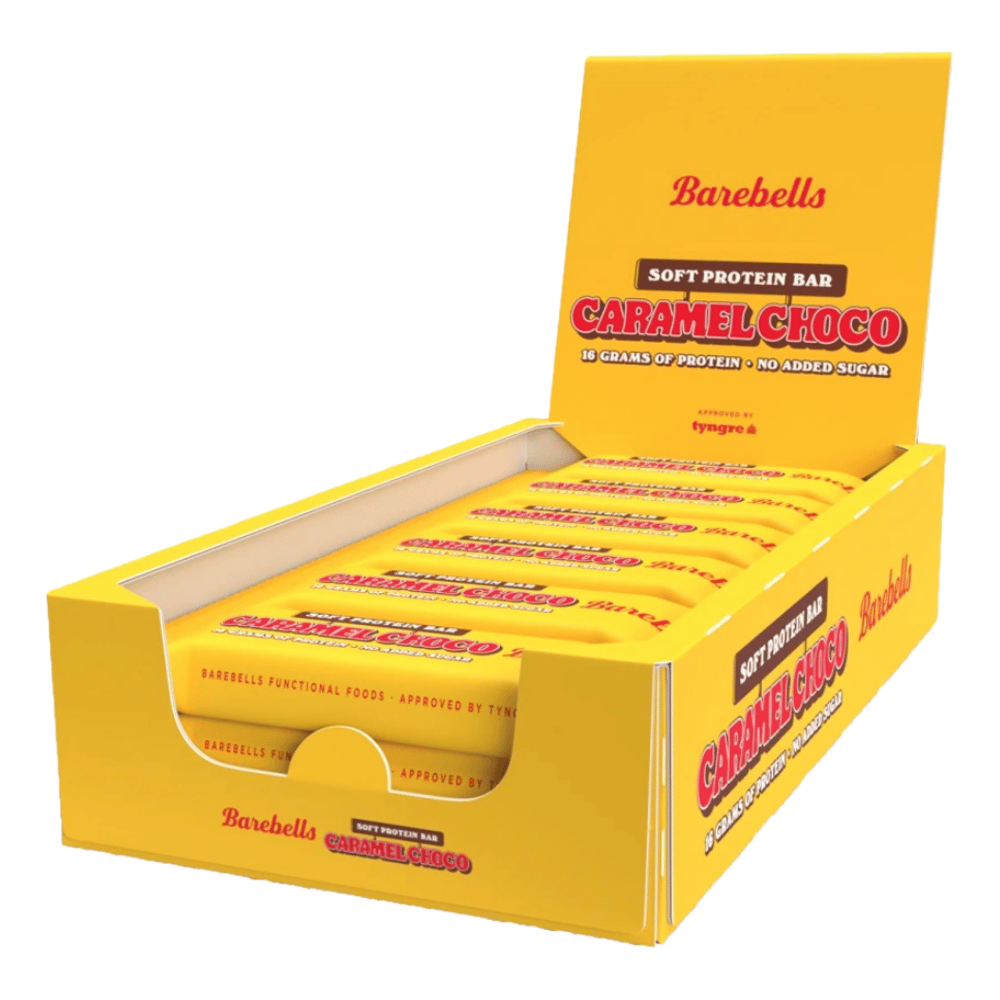 Barebells Soft Caramel Chocolate Protein Bars - 12x55g Boxes