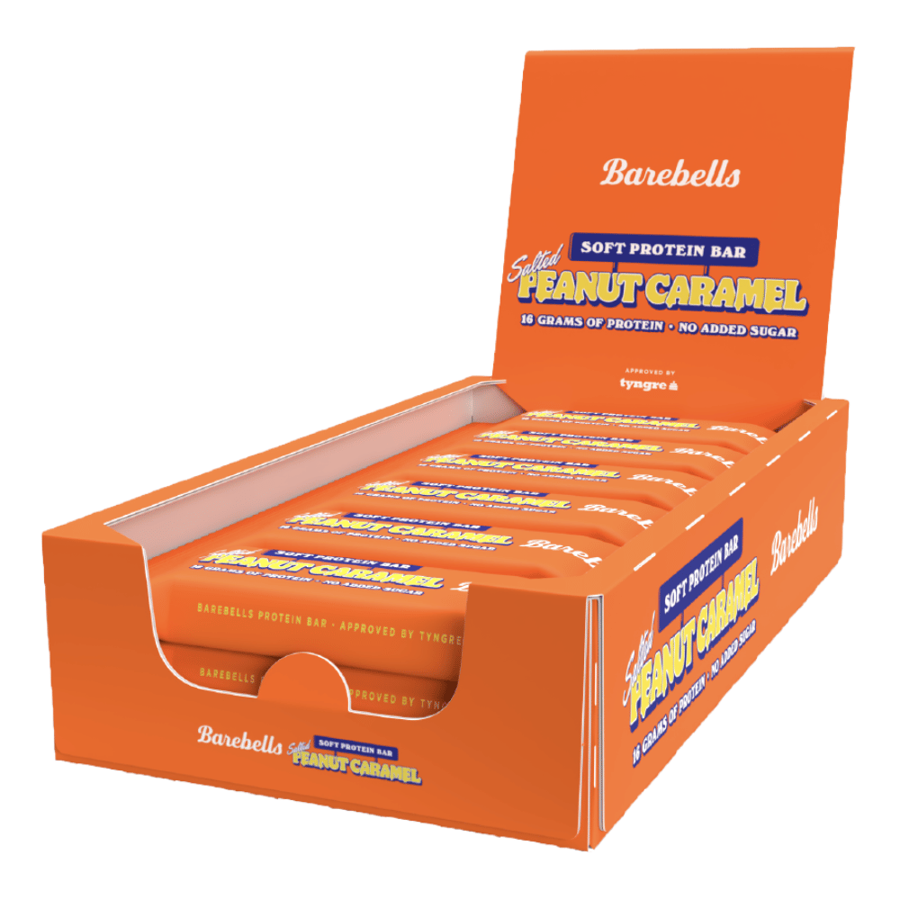 Barebells Soft Salted Peanut Caramel Protein Bars - 12 Pack