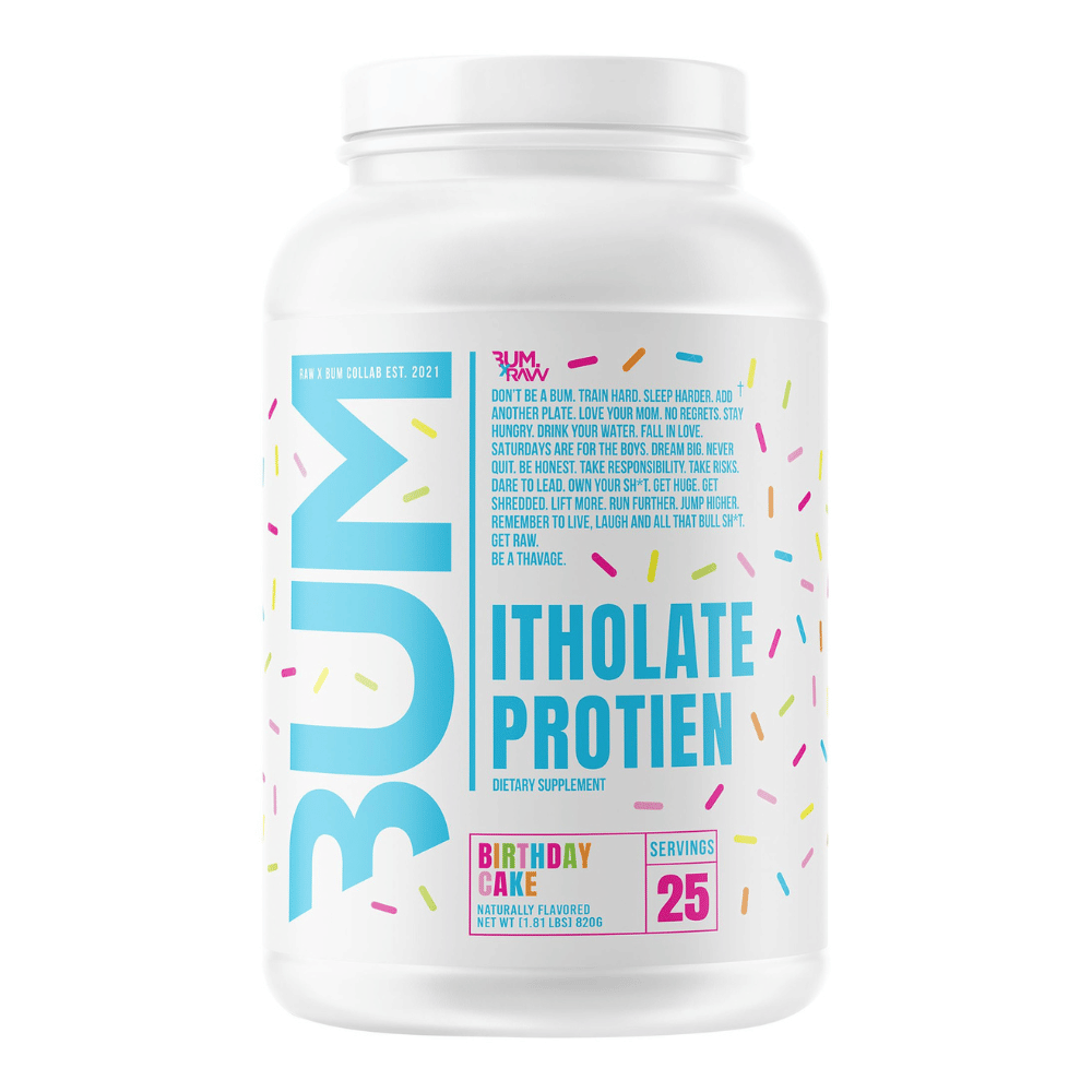 BUM Isolate (Itholate) by Chris Bumstead - 25 Serving Tubs - Birthday Cake Flavour