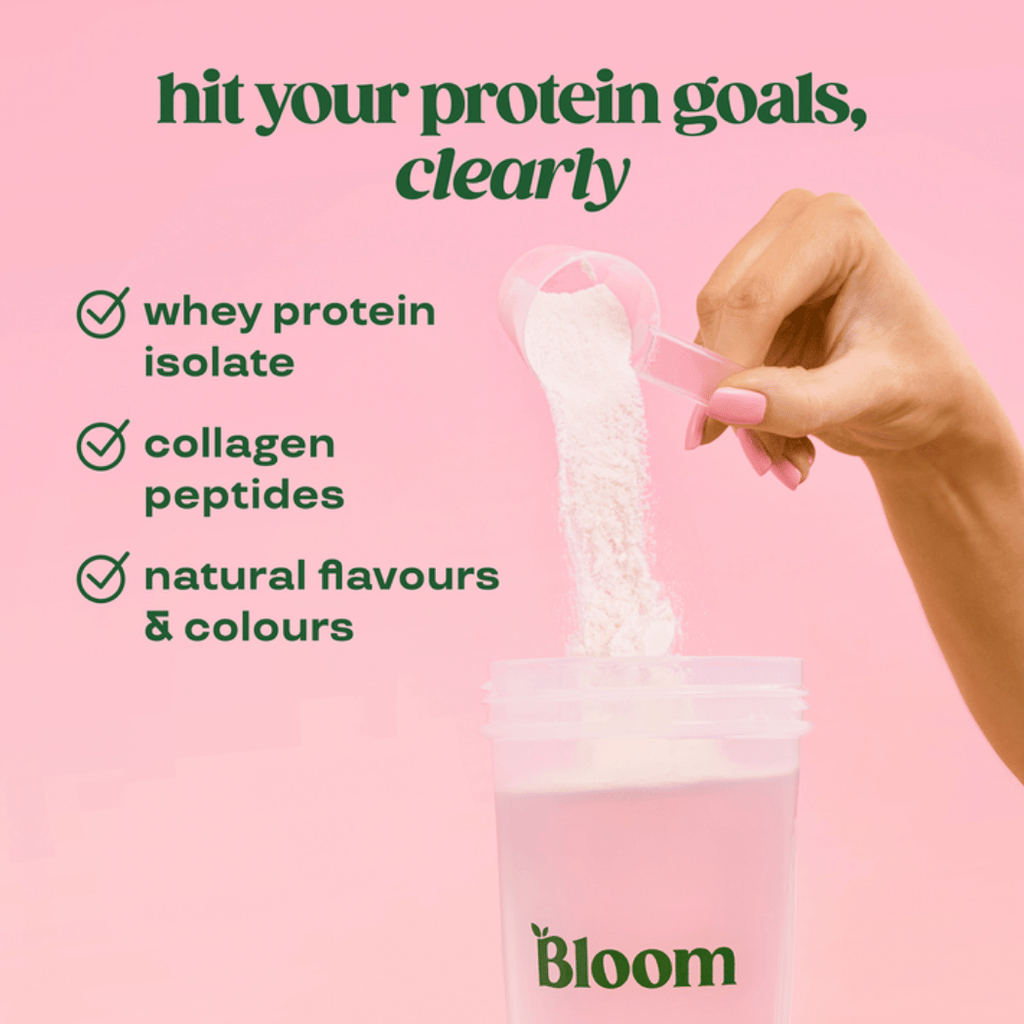 Bloom Collagen Clear Protein Powder (10 Servings) | Protein Package ...