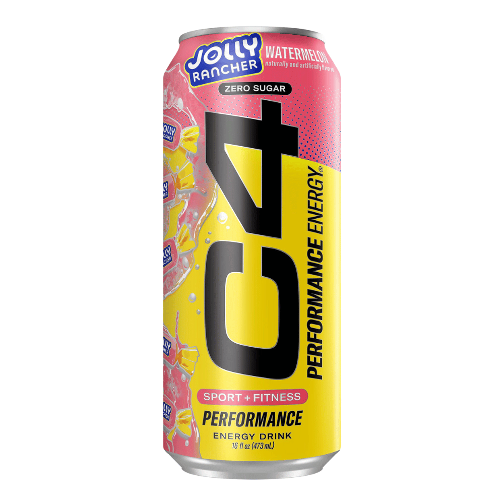 Jolly Rancher Watermelon C4 Energy Drinks UK - Single Can