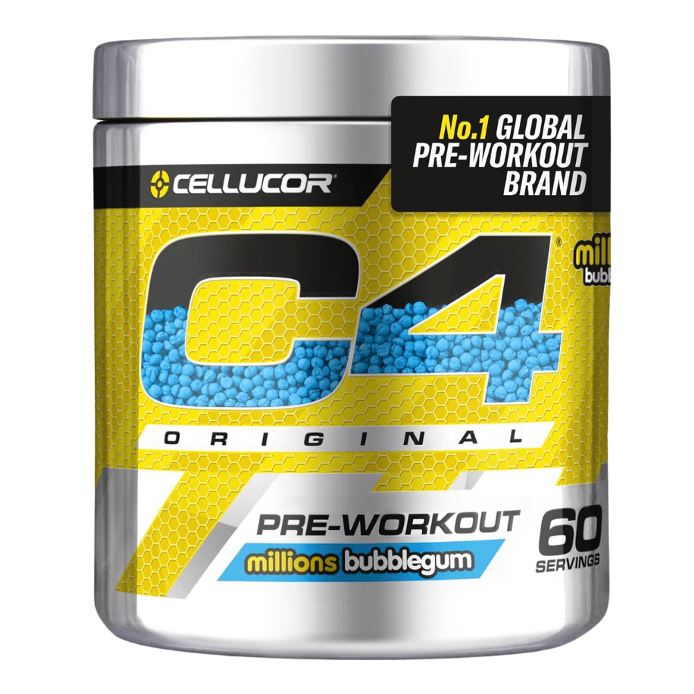 C4 Millions Bubblegum Pre-Workout Tubs - 60 Serving Tubs