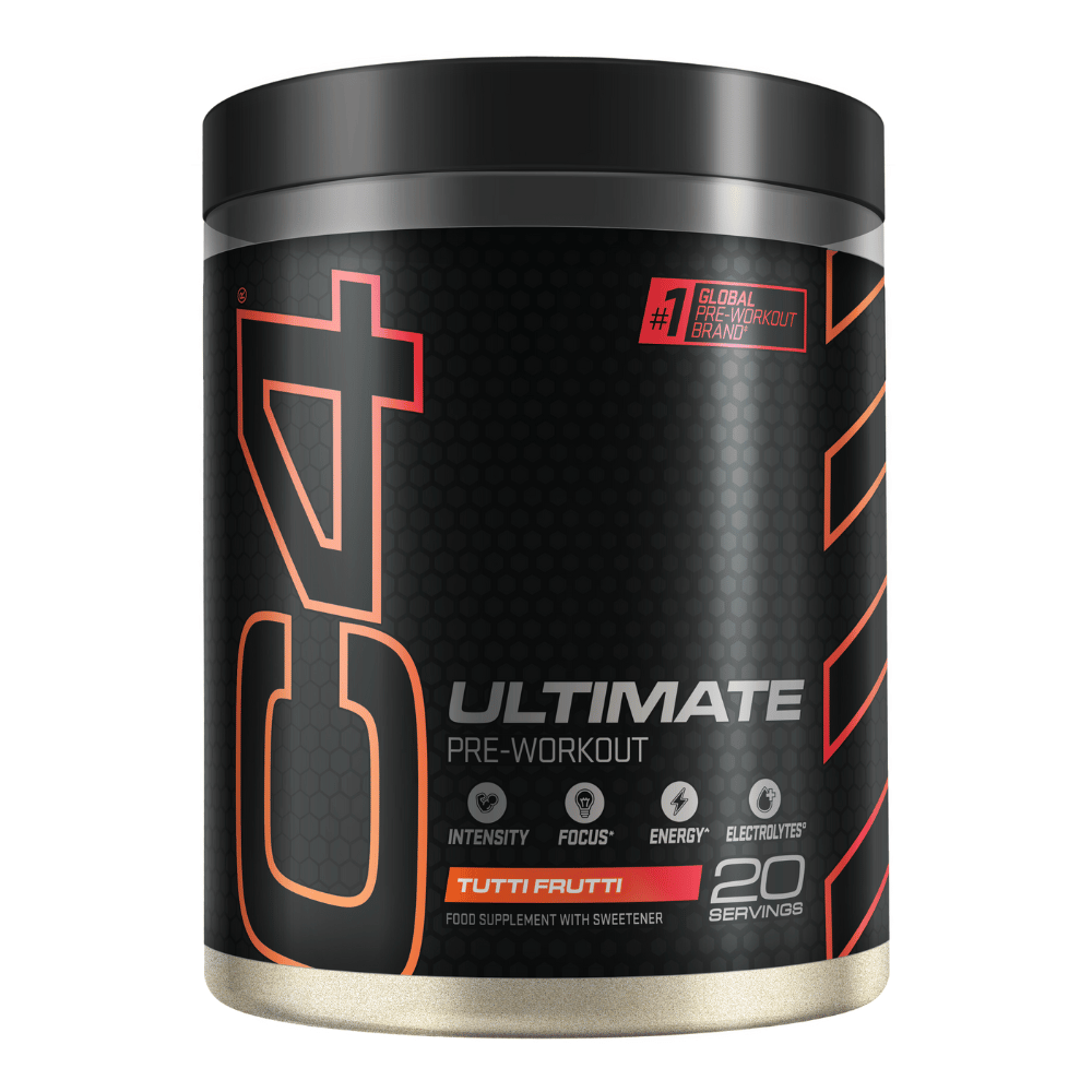 C4 Tutti Frutti Ultimate Pre-Workout Supplement (20 Serving Tub)