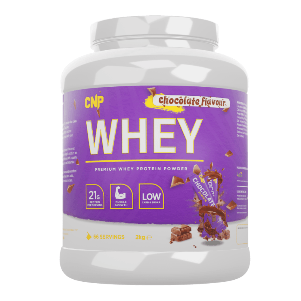 Chocolate Flavour CNP Whey Protein - 2kg Tubs UK