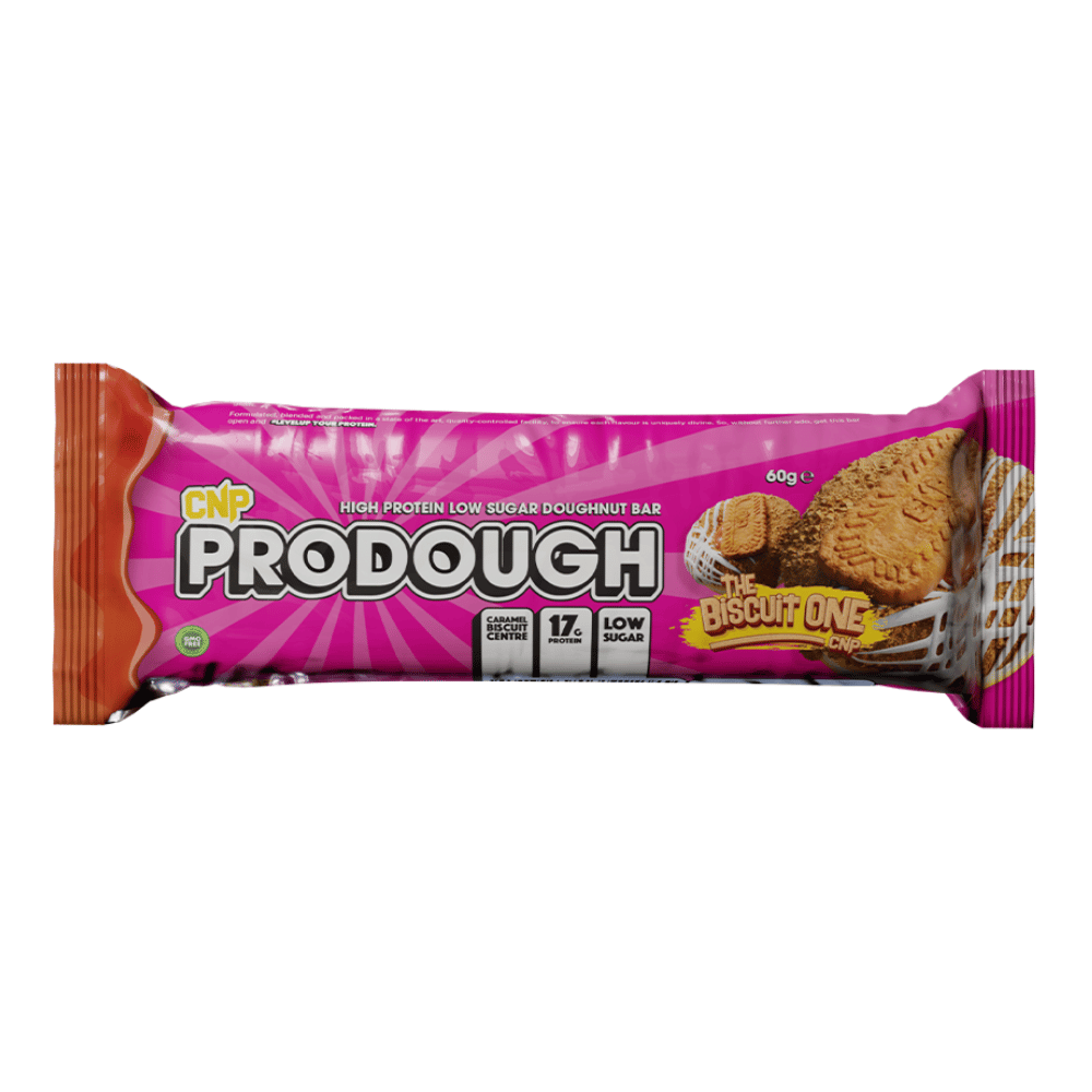 CNP ProDough Doughnut Protein Bar - The Biscuit One - Single Bar Packet