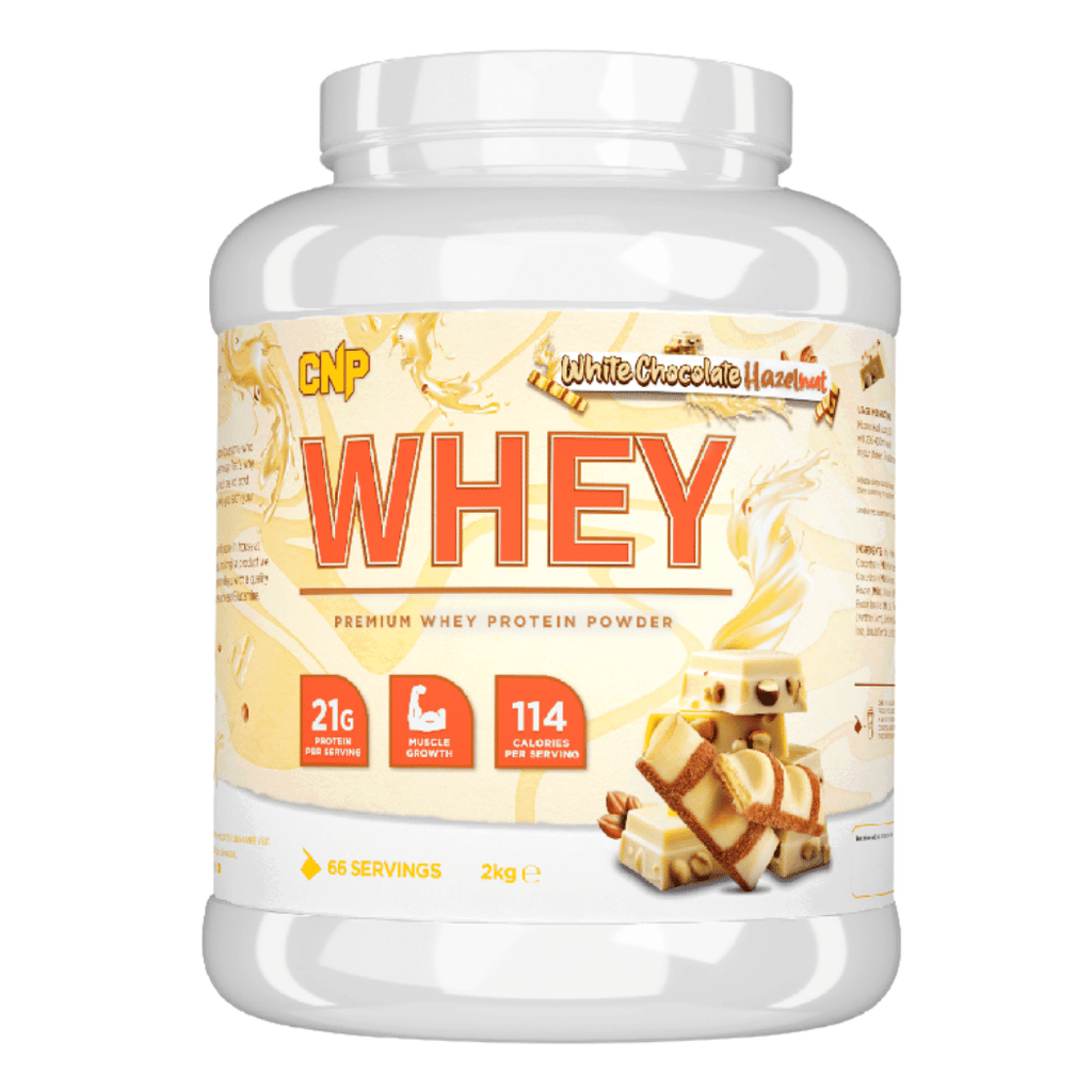 CNP Whey White Chocolate Hazelnut 2kg Protein Powder (66 Servings)