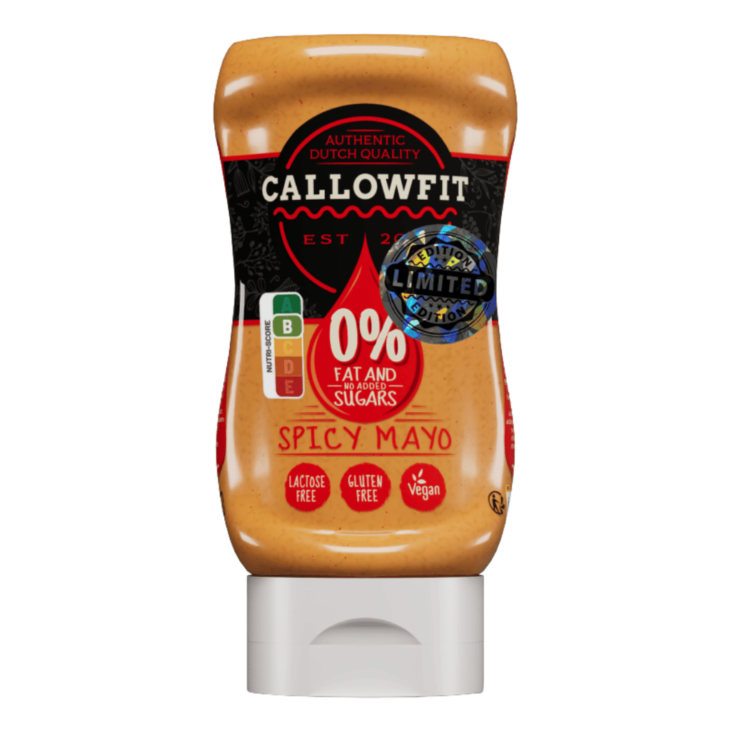 Spicy Mayo Callowfit Low-Calorie Sauce - Single 300ml Bottles