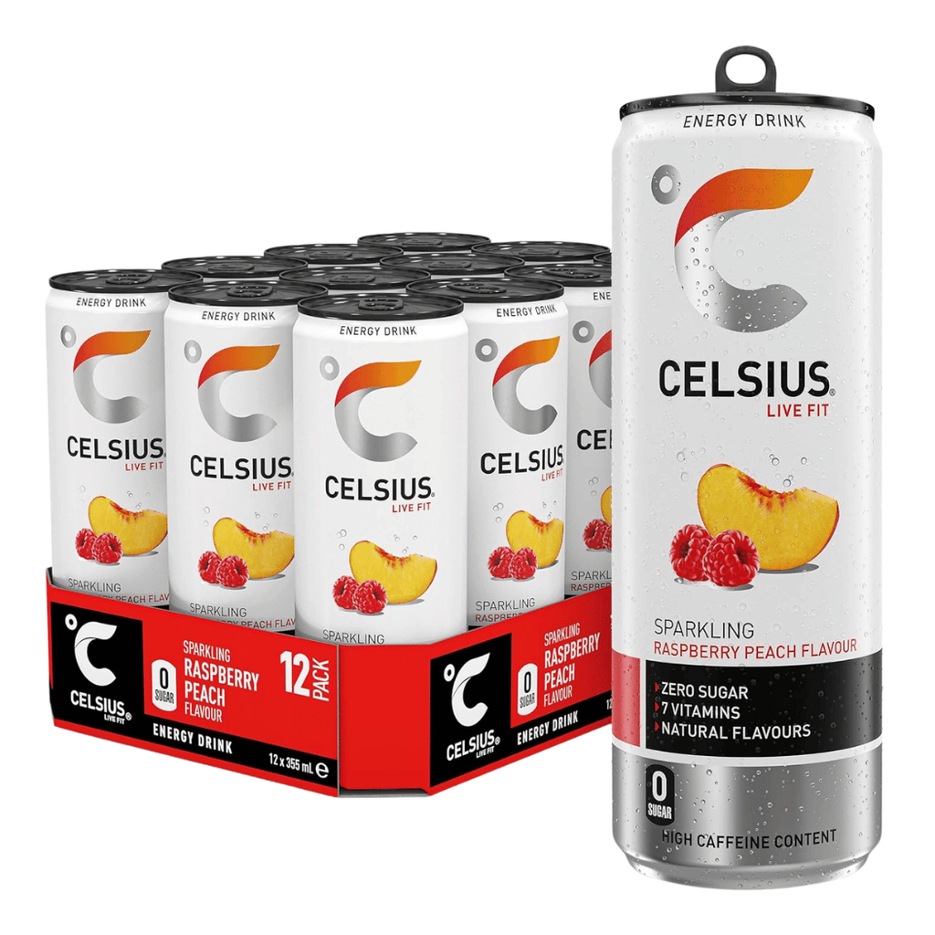Celsius Zero Sugar Energy Drinks (12x355ml) | Protein Package | Protein ...