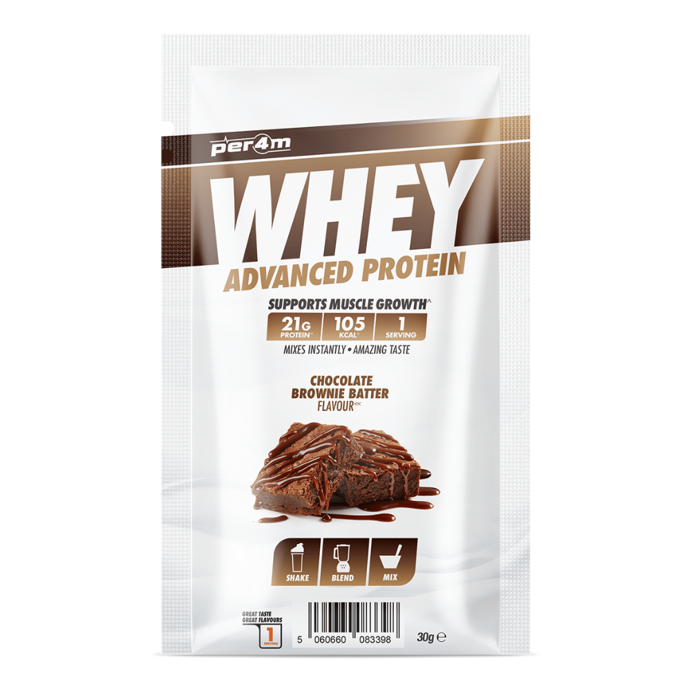 PER4M Whey Protein Single Serving Sachet (30g) - Chocolate Brownie Batter