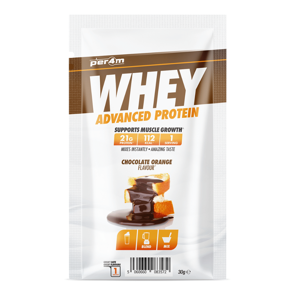 PER4M Whey Protein Single Serving Sachet (30g) - Chocolate Orange