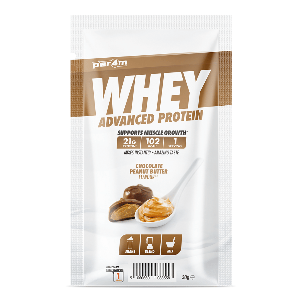 PER4M Whey Protein Single Serving Sachet (30g) - Chocolate Peanut Butter