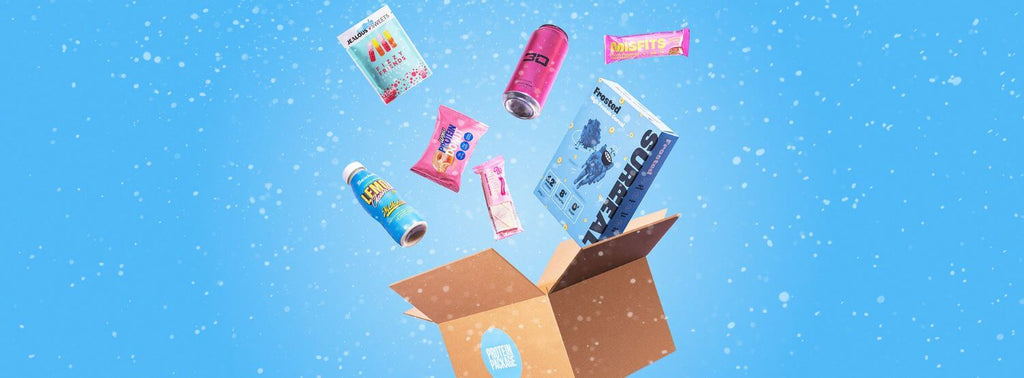 Snowy Christmas Selection Boxes - Protein Package