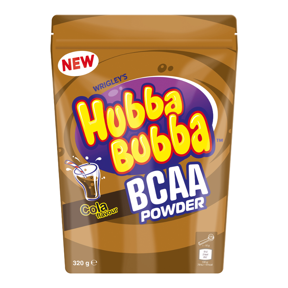 Hubba Bubba Cola BCAA Amino Acids Supplement - 320g (32 Servings)