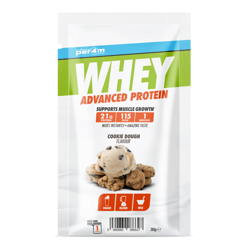 Cookie Dough PER4M Advanced Whey Protein Powder Sachet - Single 30g