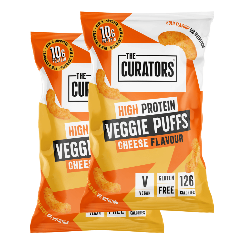 The Curators Cheese Flavour High Protein Puffs - Protein Package UK