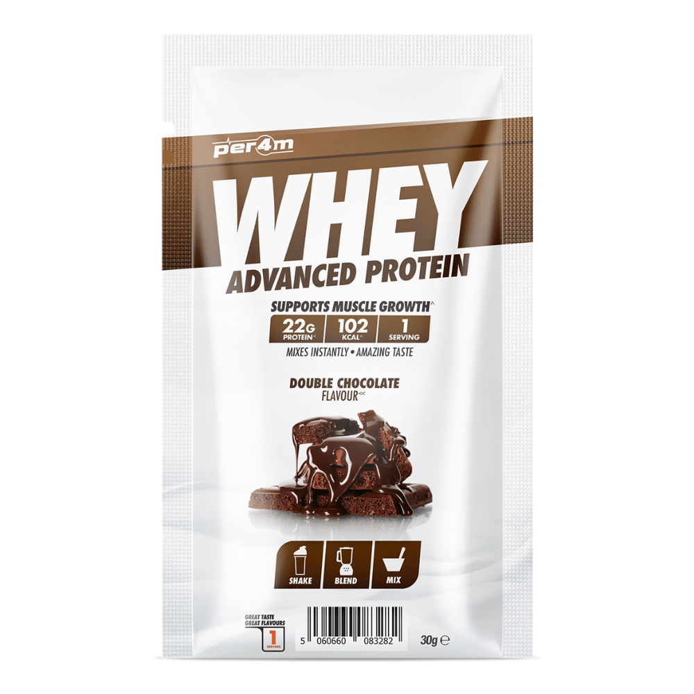 PER4M Whey Protein Single Serving Sachet (30g) - Double Chocolate