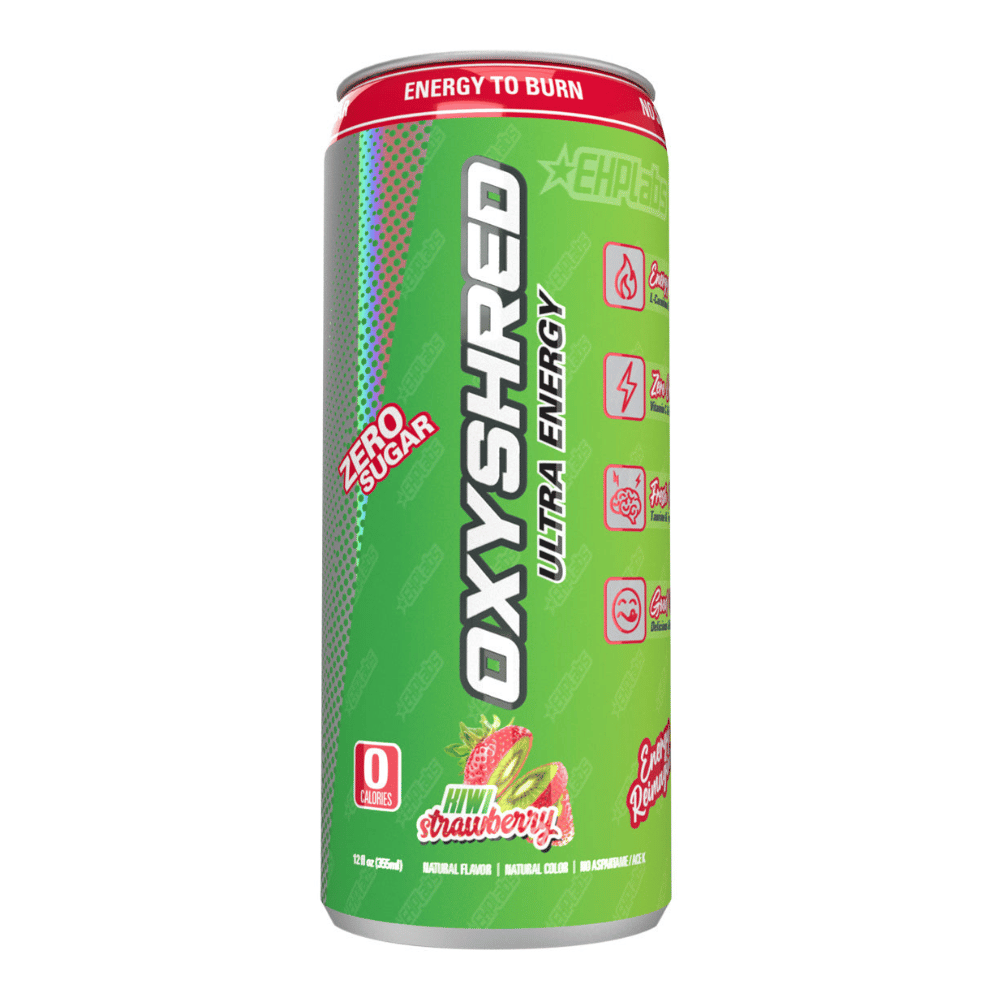 Kiwi Strawberry EHP Labs Ultra Energy Drinks - 355ml Cans