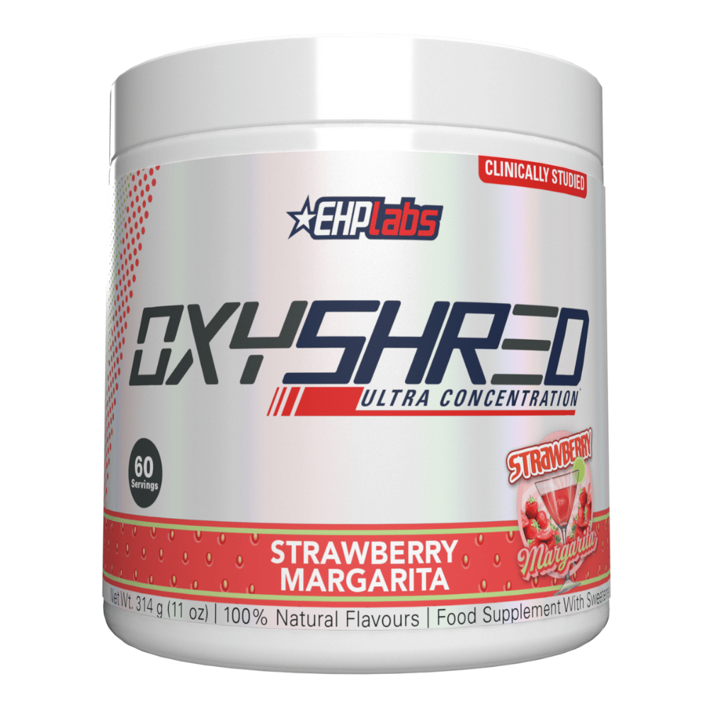 Strawberry Margarita Flavoured OxyShred by EHP Labs UK - 60 Serving Fat Burner
