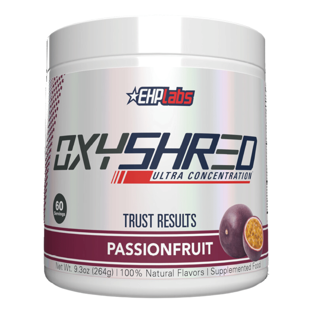 OxyShred by EHP Thermogenic Powder - Passionfruit Flavour 264g