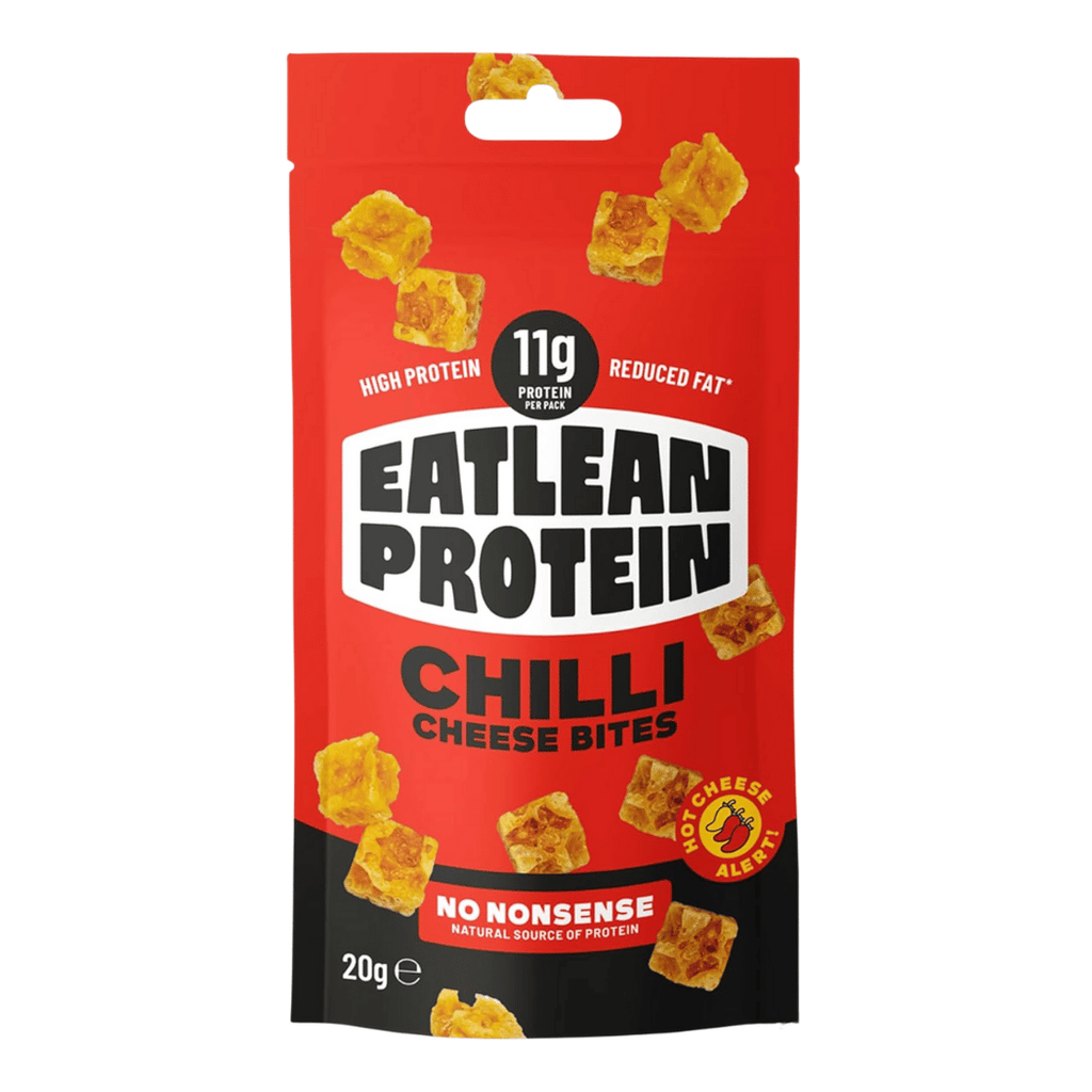 Eatlean Chilli Crunchy Protein Cheese Bites Hot Chilli Flavour - 20g Pack