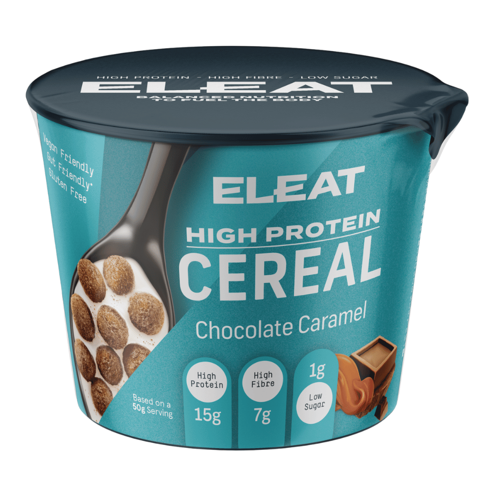 Eleat Protein Cereal Chocolate Caramel Flavoured Pots (50g)