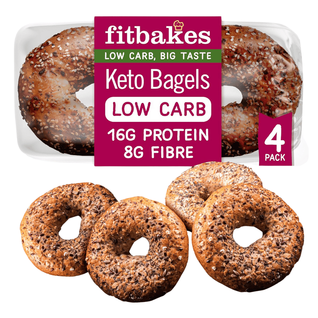 Fitbakes Protein Keto Bagels (4 Bagels) - Protein Package