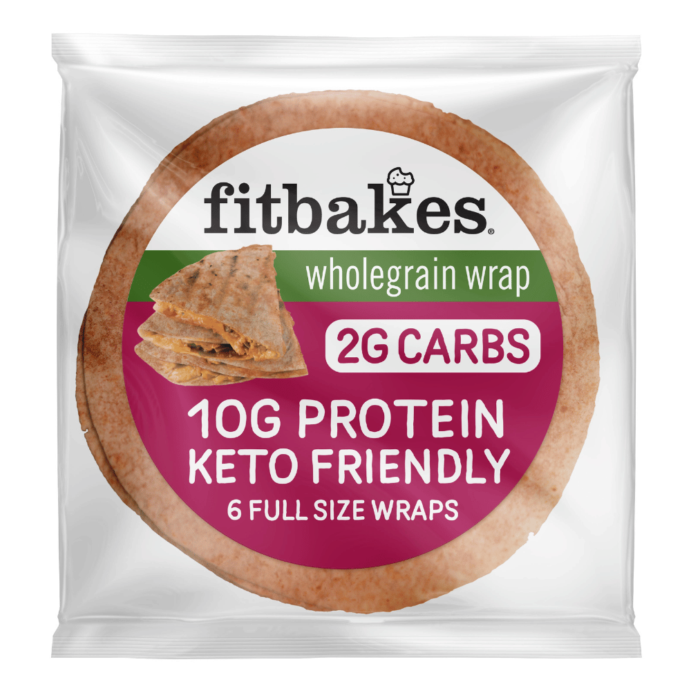 Fitbakes Wholegrain Protein Wraps - 6 Wrap Pack