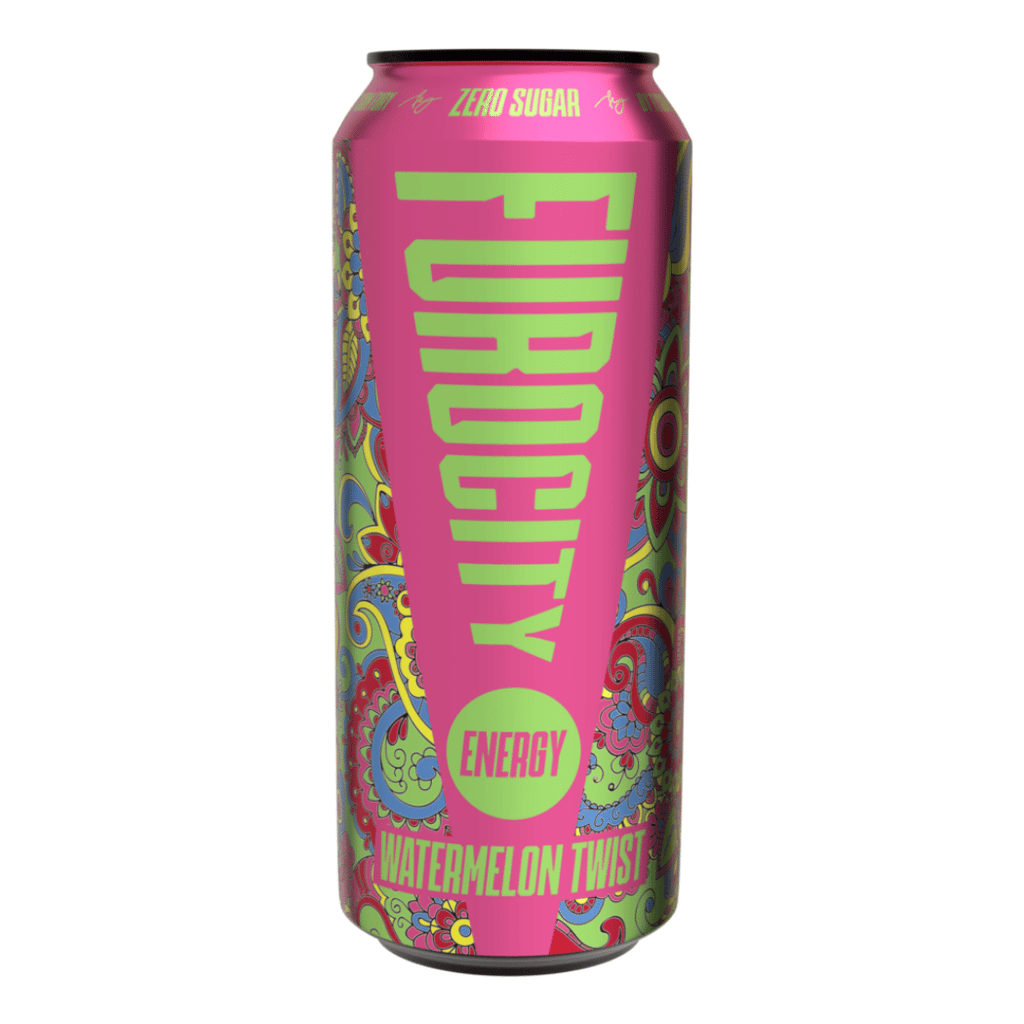 Furocity Tyson Fury Energy Drinks - Watermelon Twist Flavour - Single 500ml Can